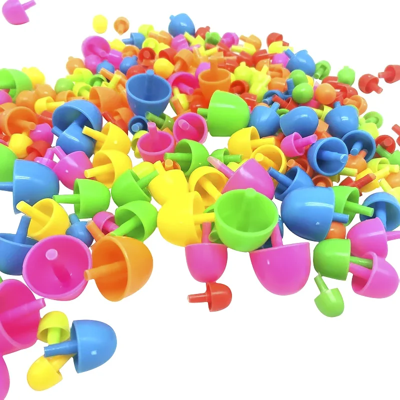 296 pièces champignon ongles bricolage Puzzle jouets éducatifs pour enfants Montessori 3D Puzzle fait à la main jeu de Table enfants cadeaux