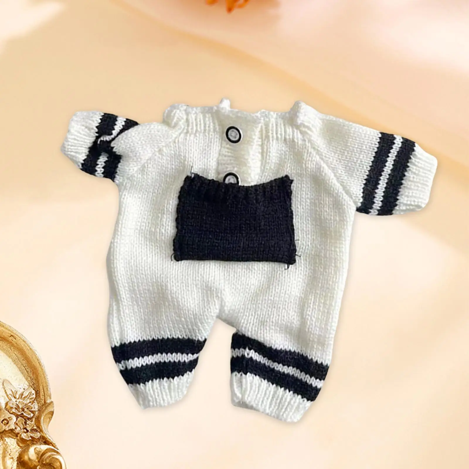 Fashion Dolls Jumpsuit Sweater,Handmade Clothing,Doll Bodysuit,Stylish Costume Accessory,Doll Clothes for 38cm Dolls Dress up