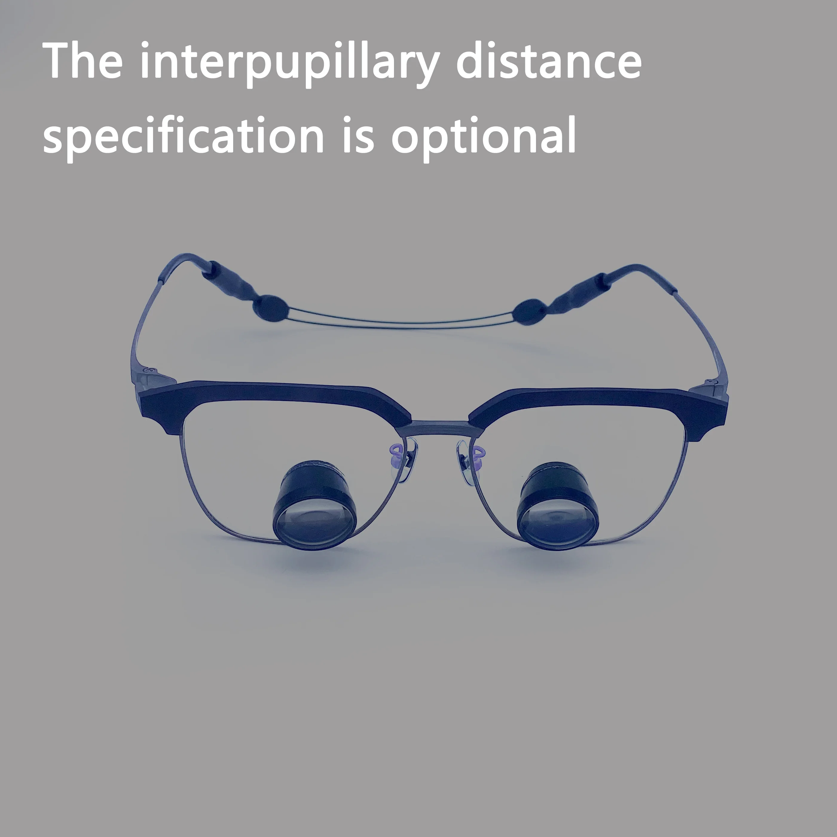 Magnifying Glass Dental Embedded Medical Magnifying Glass, Framed Magnifying Glass, Ultra-light Low-power Magnifying Glass 2.5X