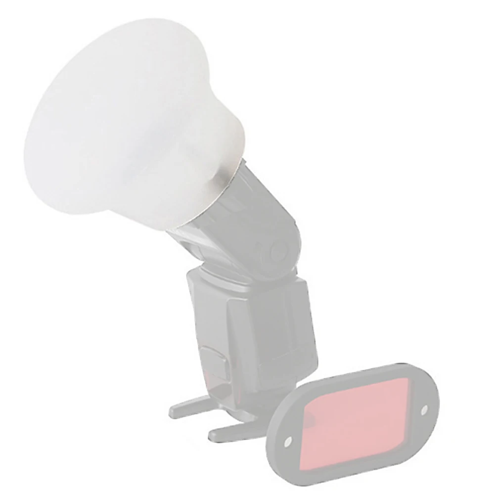 العالمي لينة سيليكون كاميرا فلاش الناشر قبة ترتد صالح التصوير اكسسوارات ل Godox V860 V850 TT685 TT600 MF12