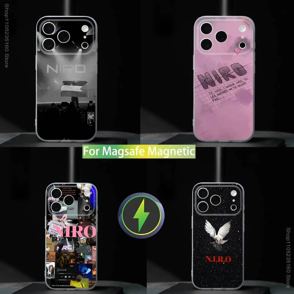 

N-NIRO OX7 Singer For iPhone 17,16,15,14,13,12,11,Pro,Max,Plus,Mini,SE4,E Magnetic For Magsafe Wireless Phone Case