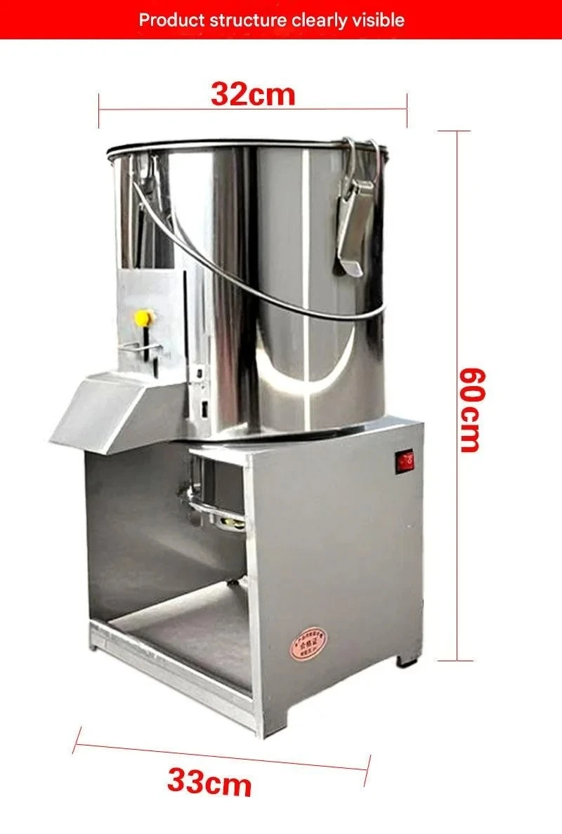 Multi-Purpose Stainless Steel Herb Chopper and Poultry Feed Chopper Easy to Clean and Operate