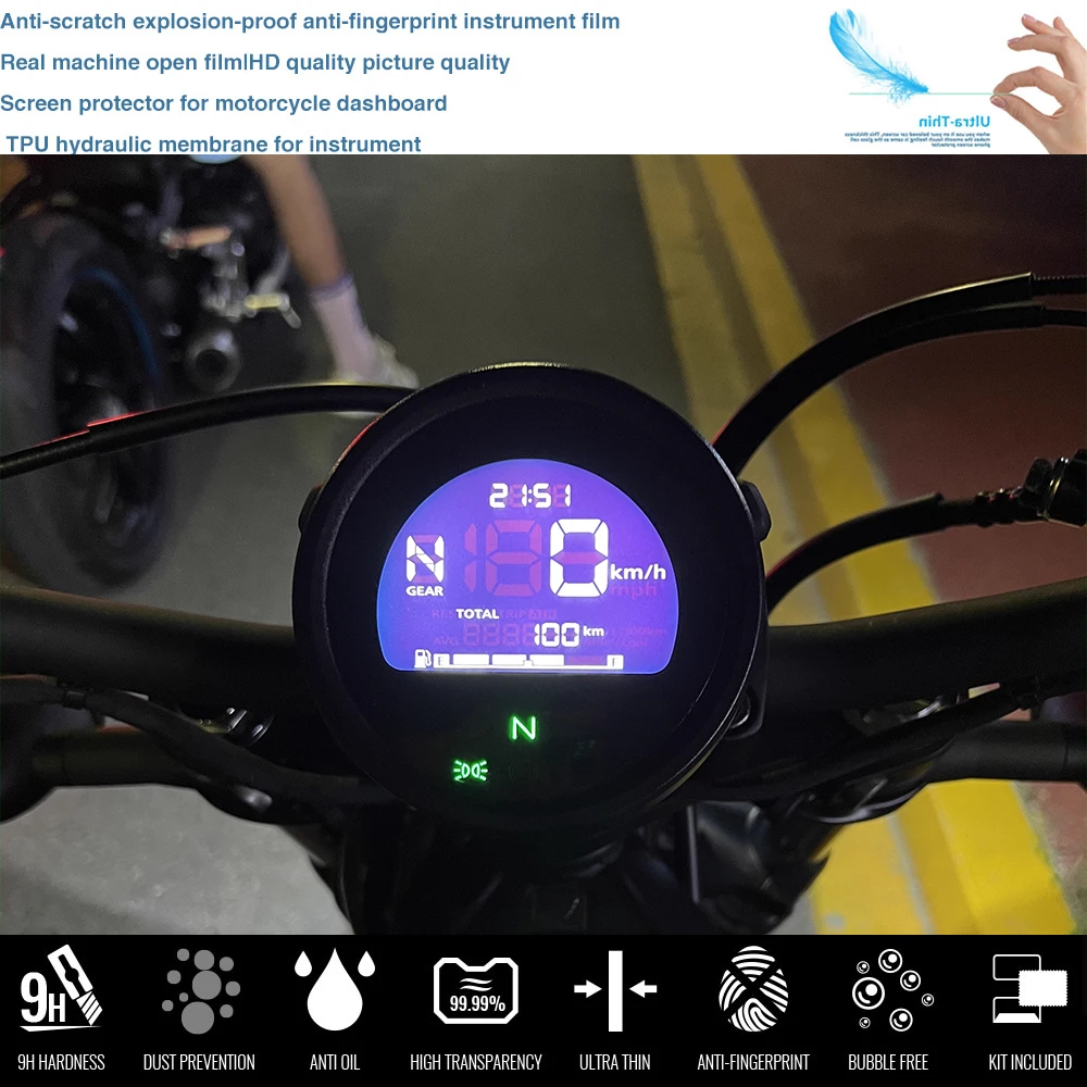 For HONDA CL500 CL300 CL 500 CL 300 CL 2023 Accessories Cluster Scratch Protection Film Instrument Dashboard Screen Protector