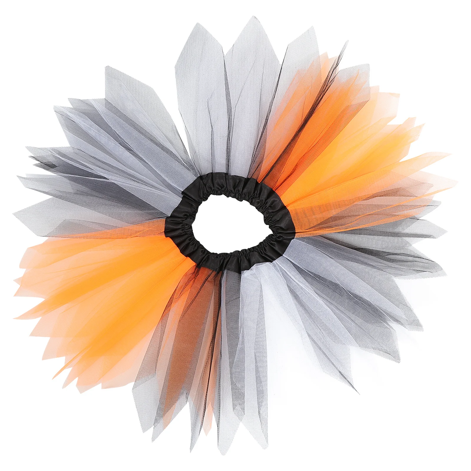 

1pc Kids Rainbow Colorful Ballet Pettiskirt For Birthday Party Dancing Stage Performance Party Girls Skirt Tulle Skirt