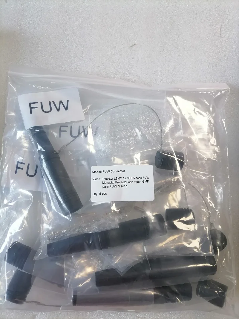 FUW unmontierte Steckerreparatur SMPTE Hybridfaserkabel 3K93C Power Electric Hybrid Connector Cable Assembly