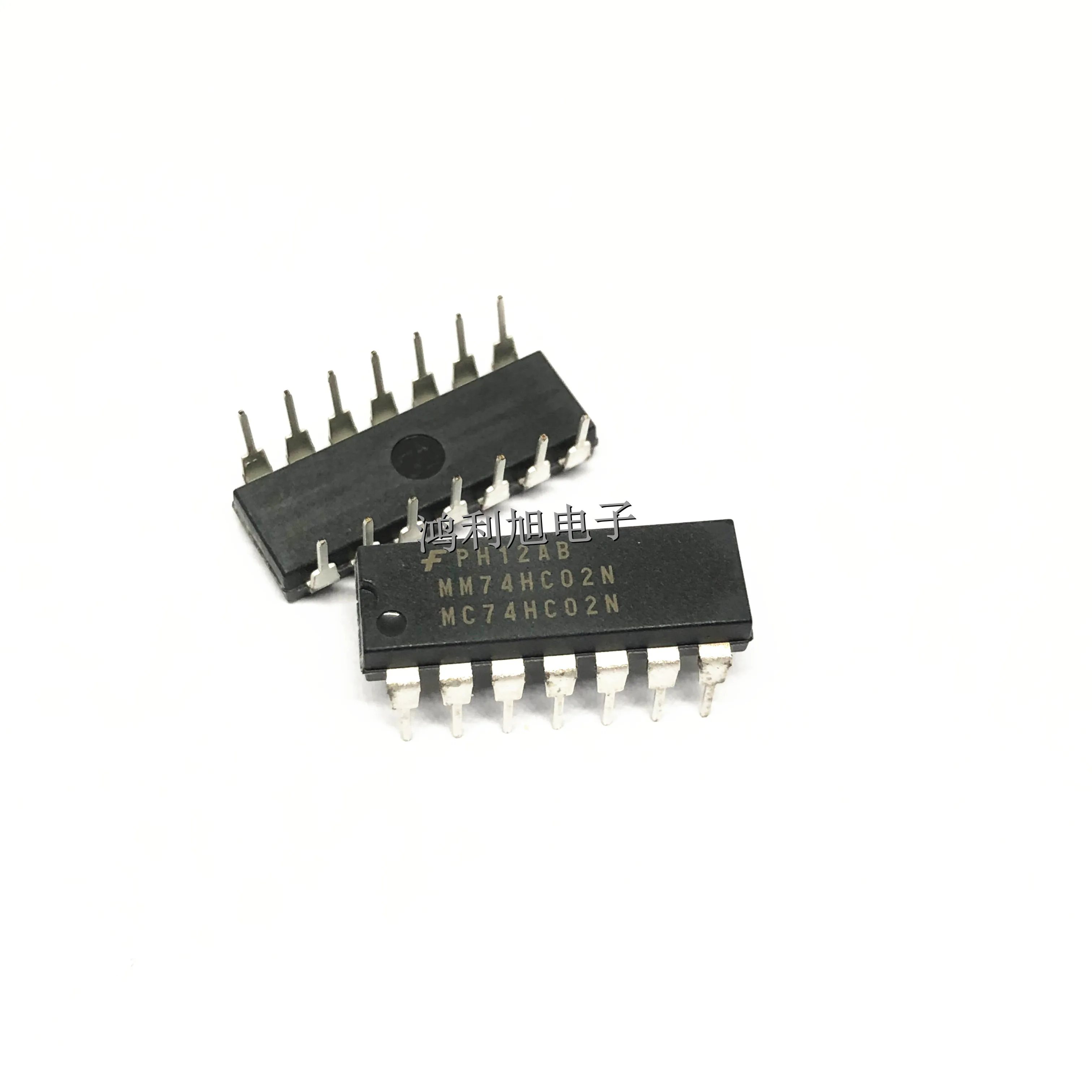 

5PCS/Lot MM74HC02N MC74HC02N IC GATE NOR 4CH 2-INP 14DIP