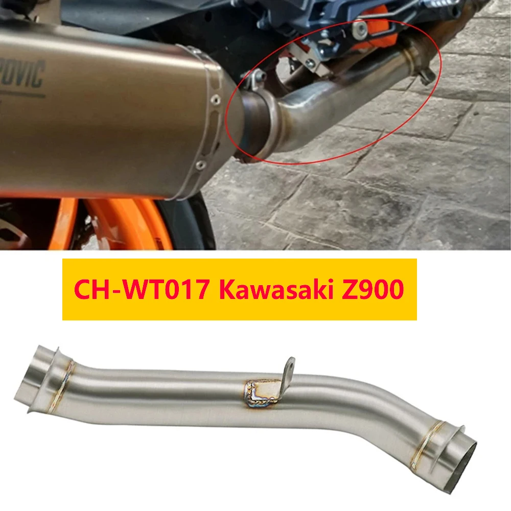 

Для Duke 1290 мотоцикла глушитель средней части выхлопной трубы модифицированная аварийная труба 2014-2016