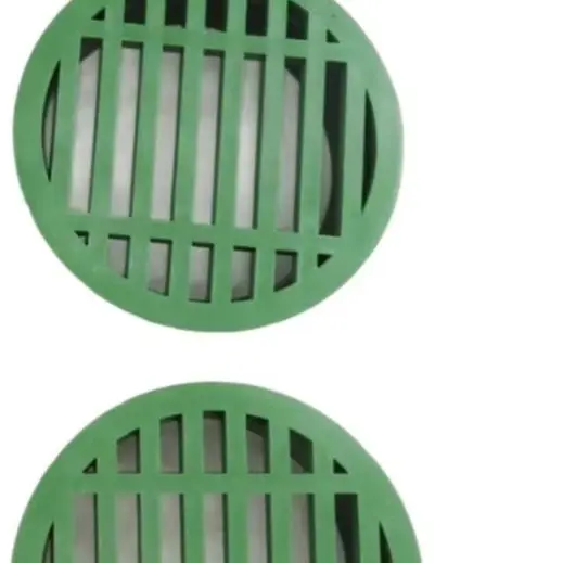 2PCS Round Drain Grate Cover 3 4 Inch Plastic Outdoor Garden Sewage Pipe Fitting Floor Drain Filter For Landscape Corrugated Pip