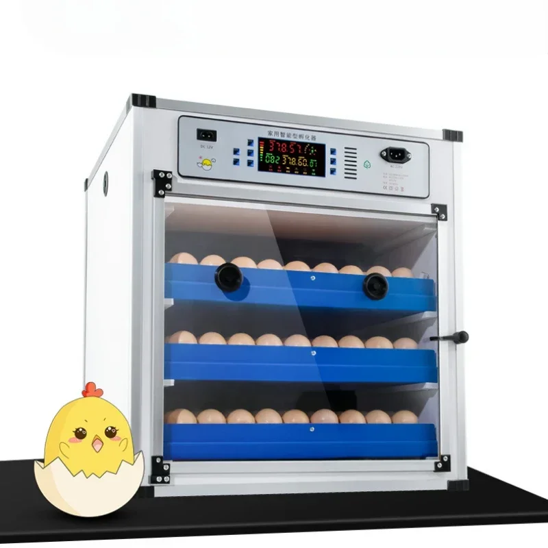110V/220V Medium-sized Incubators Home Fully Automatic Intelligent Large-scale Breeding Incubators Egg Hatching Machine