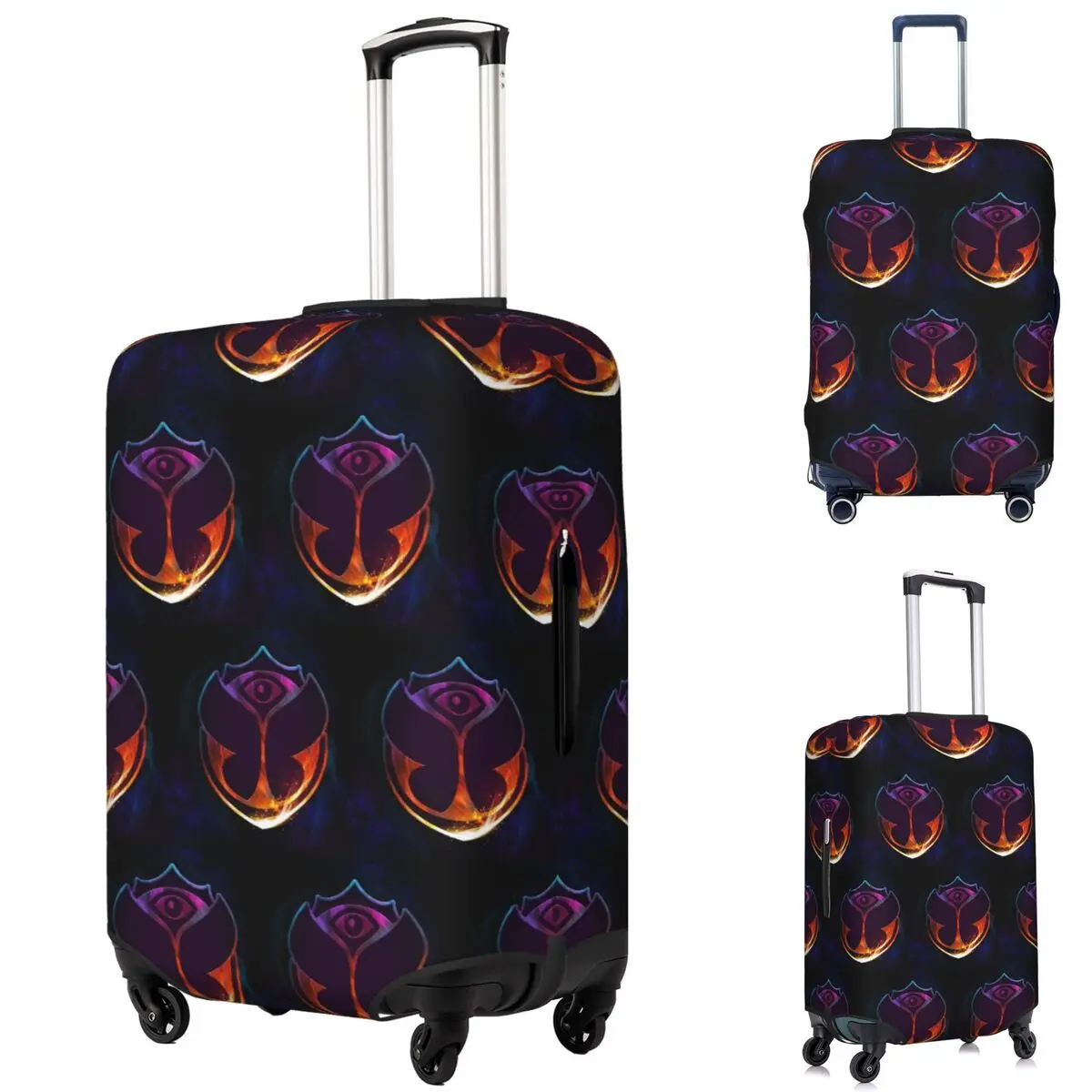 

Tomorrowland Butterfly (7) Suitcase Cover Protection Elastic Trip Luggage Protector Covers for 18-32 Inch