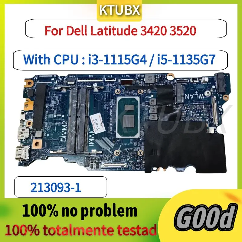 213093-1.For Dell Latitude 3420 3520 Laptop Motherboard.0HR31V