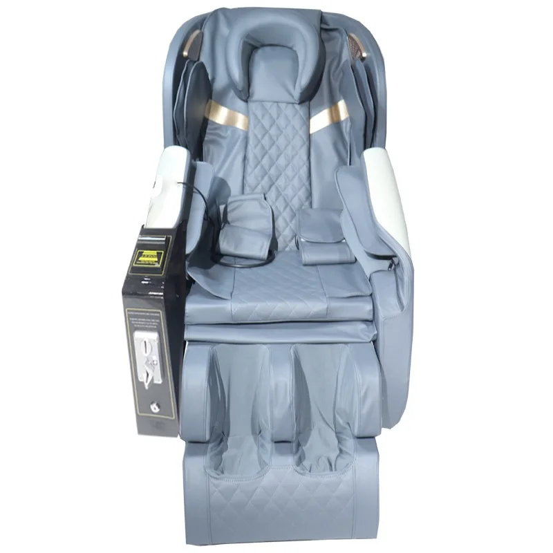 2024 Hot Sell 3D Zero Gravity Business Coin Bill Operated Commercial  Vending Massage Chair