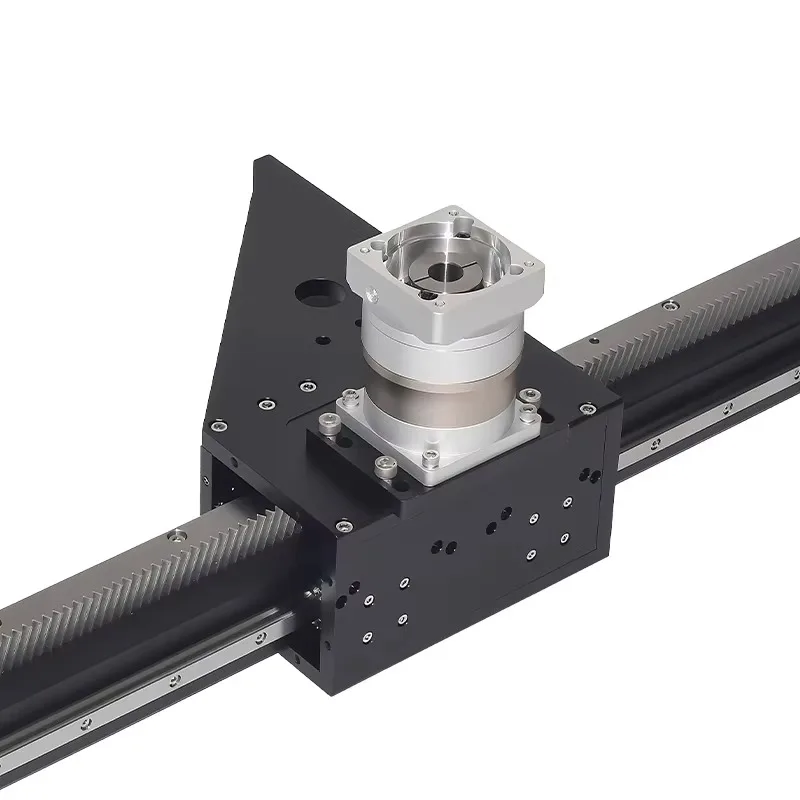 Customized RXC50 Linear Module CNC Gear Rack Bearing Engine 100mm-2500mm Heavy Payload Linear Rails System Servo Motor