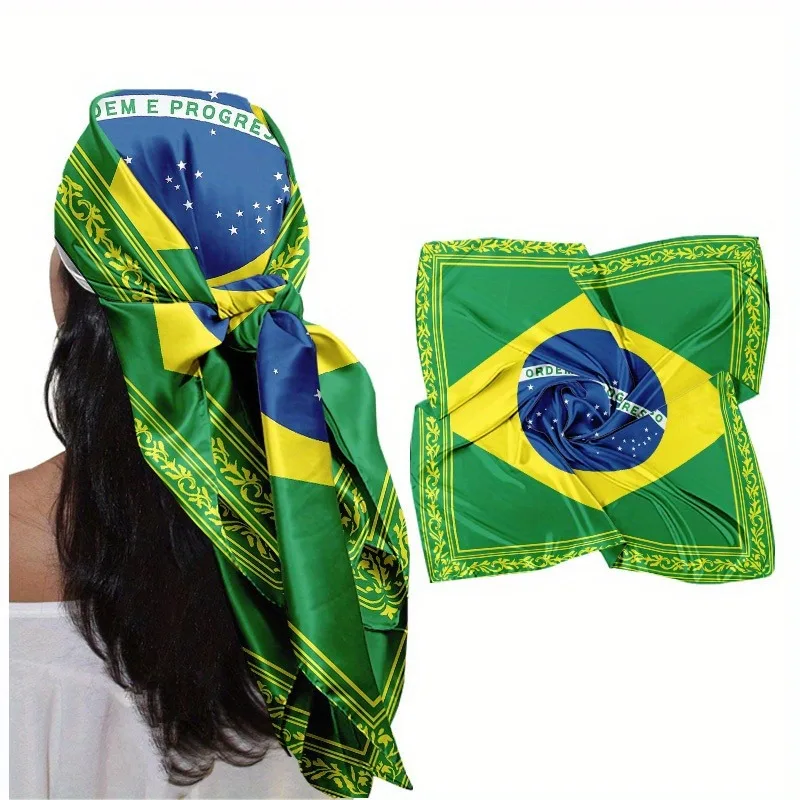 

Женские и мужские квадратные платки, популярные шарфы на все сезоны, шарфы для волос, солнцезащитные шелковые хиджабы, пляжные шали