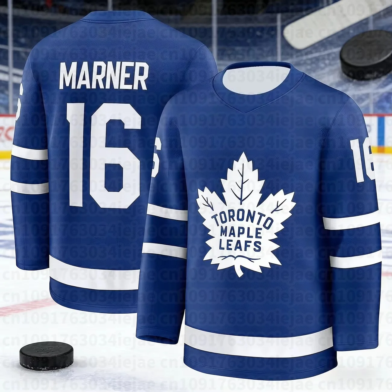 2026 Herren Neues Toronto Eishockey-Trainings-Trikot mit 3D-Druck, Atmungsaktiv, Feuchtigkeitsableitendes Langarm-T-Shirt für Kinder – Detail 10