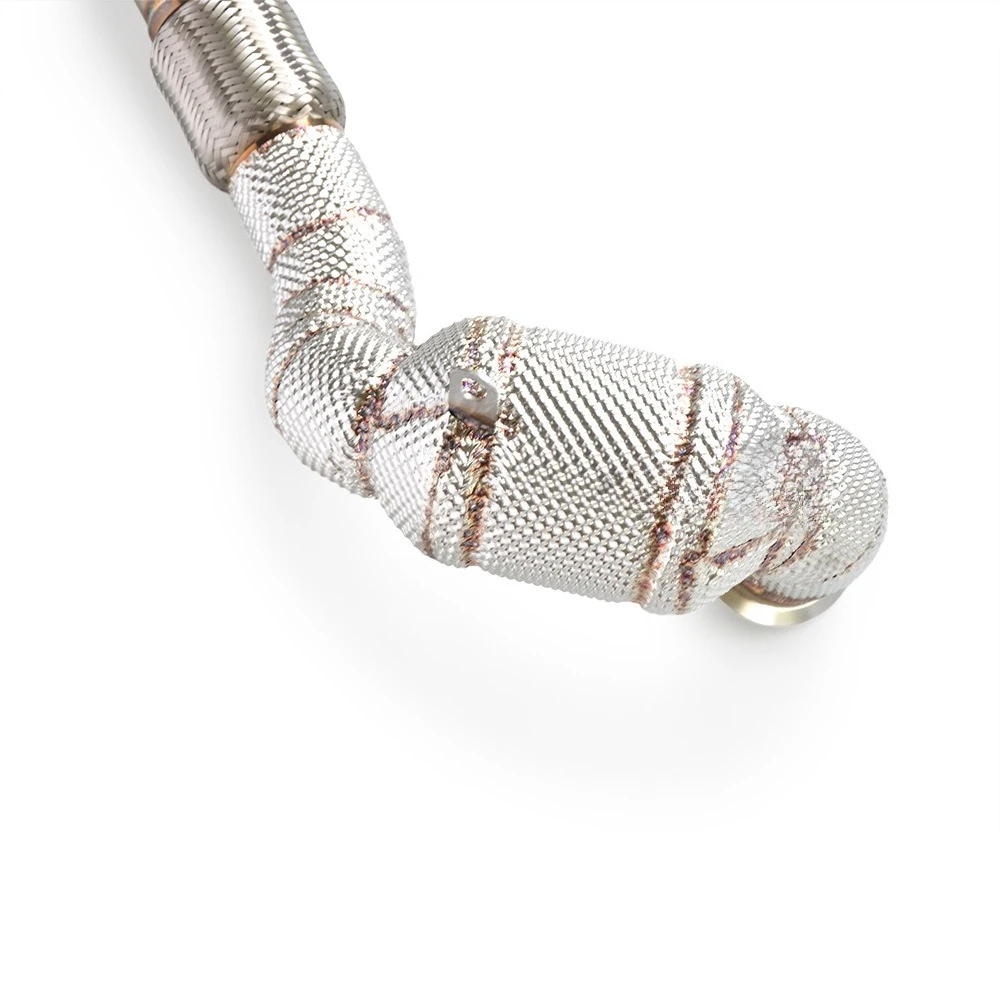 لـ J ee p Wrangler Rubicon JL 2.0T 2018-2020 ماسورة التصريف الرياضية العادم #3