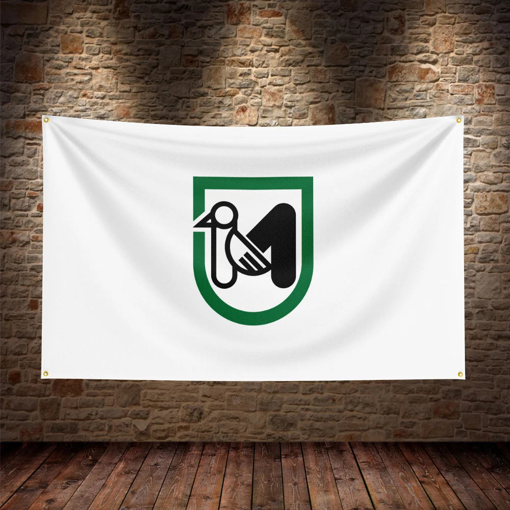

Single sided printed Italian county flag of Marche wall decoration