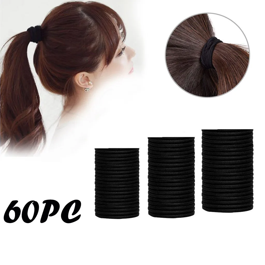 

Black Hair Bands For Women Girls White Hairband Fashion Rope Elastic Headwear Cute Casual Hair Clip Haar Accessoires Meisje