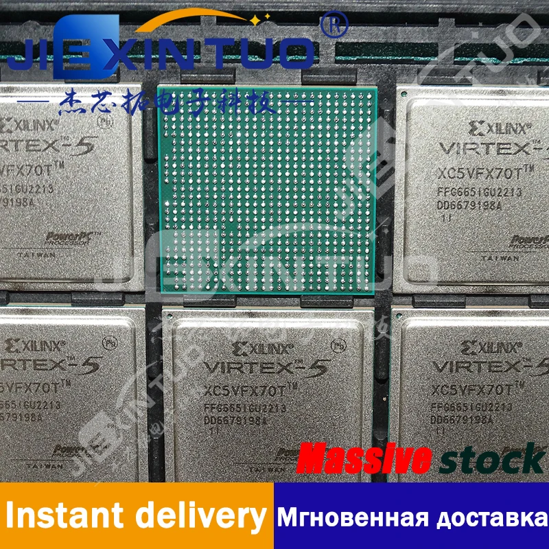 XC5VFX70T-1FFG665I IC FPGA 360 I/O 665FCBGA Virtex®-5 FXT Field Programmable Gate Array  IC 360 5455872 71680 665-BBGA, FCBGA