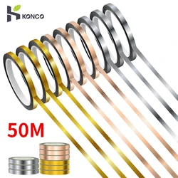 50M Tile Stickers Tape Self-Adhesive Floor Seam Sticker Waterproof Wall Gap Sealing Strip Wall Tile Floor Tape Sticker Home Deco