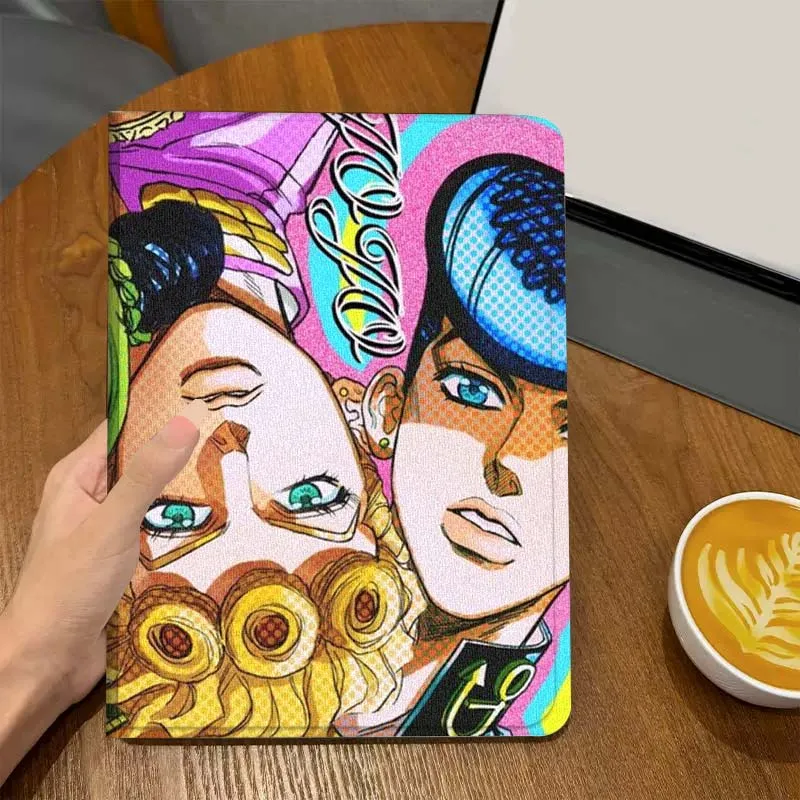 JoJo Bizarre Adventure Color For iPad Pro Air Mini 2 3 4 5 6 7 7th 8th 9th 10th 11th 10.2 9.7 10.5 10.9 11 12.9 13 Tablet Case