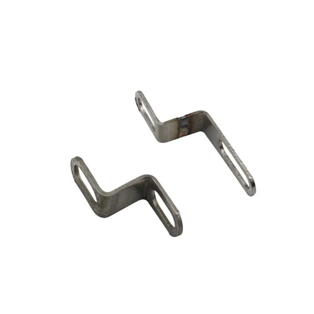 Motorcycle Exhaust Muffler Pipe Z Type Mounting Clamp Bracket Z-shaped Installation Clamp Bracket Versatile Exhaust Muffler Pipe - Image 4