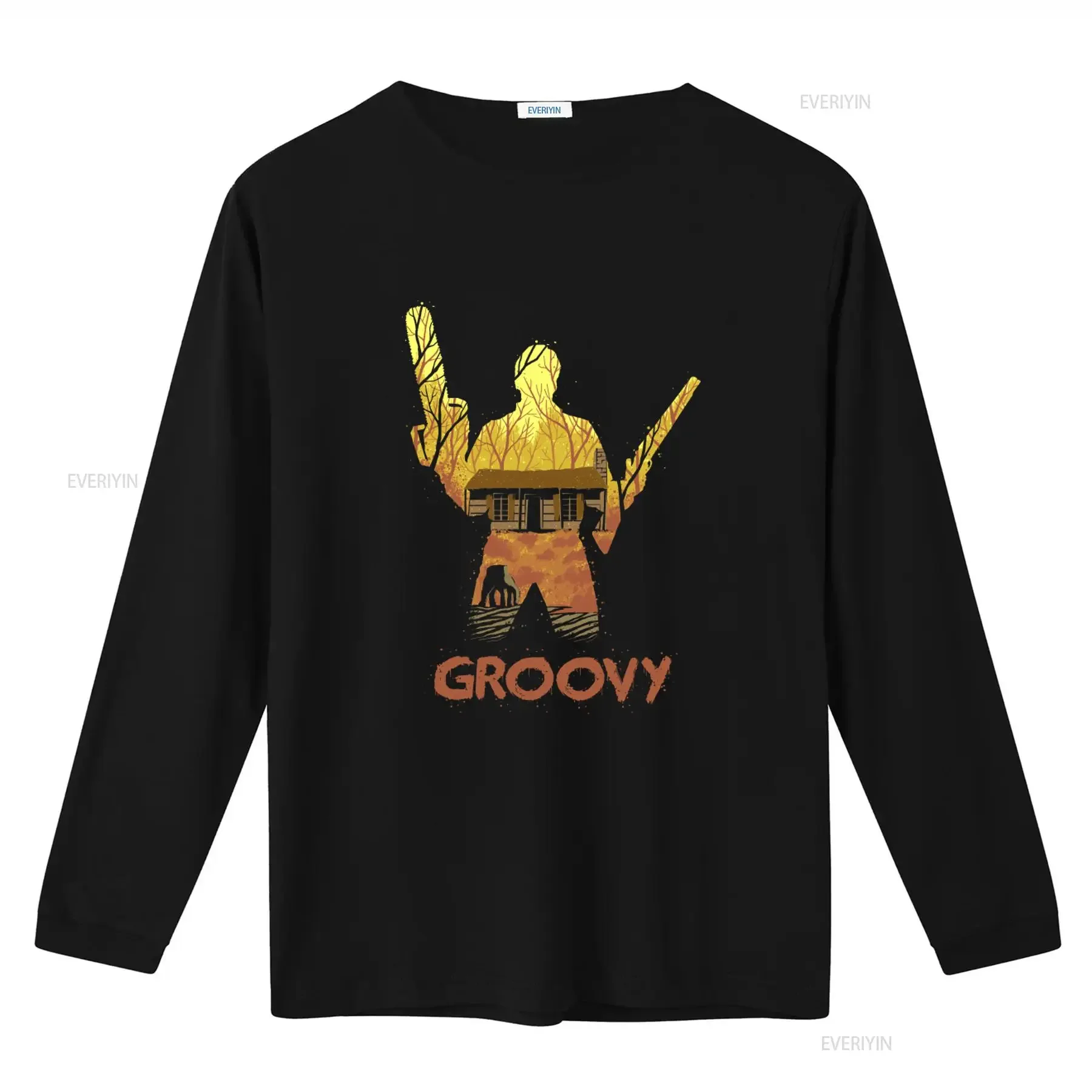 Evil Dead Ash Groovy T Shirt For Men And Women Available In Various Sizes vintage Washed graphic Stylish Casual Slightly