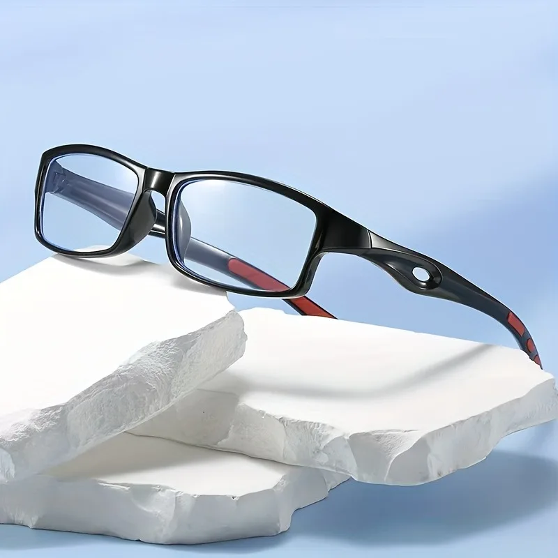 3 قطع نظارات قراءة خفيفة الوزن للغاية مناسبة لكل من الرجال والنساء مع تصميم مستطيل أنيق بإطار كامل + 1.0 إلى + 4.0.