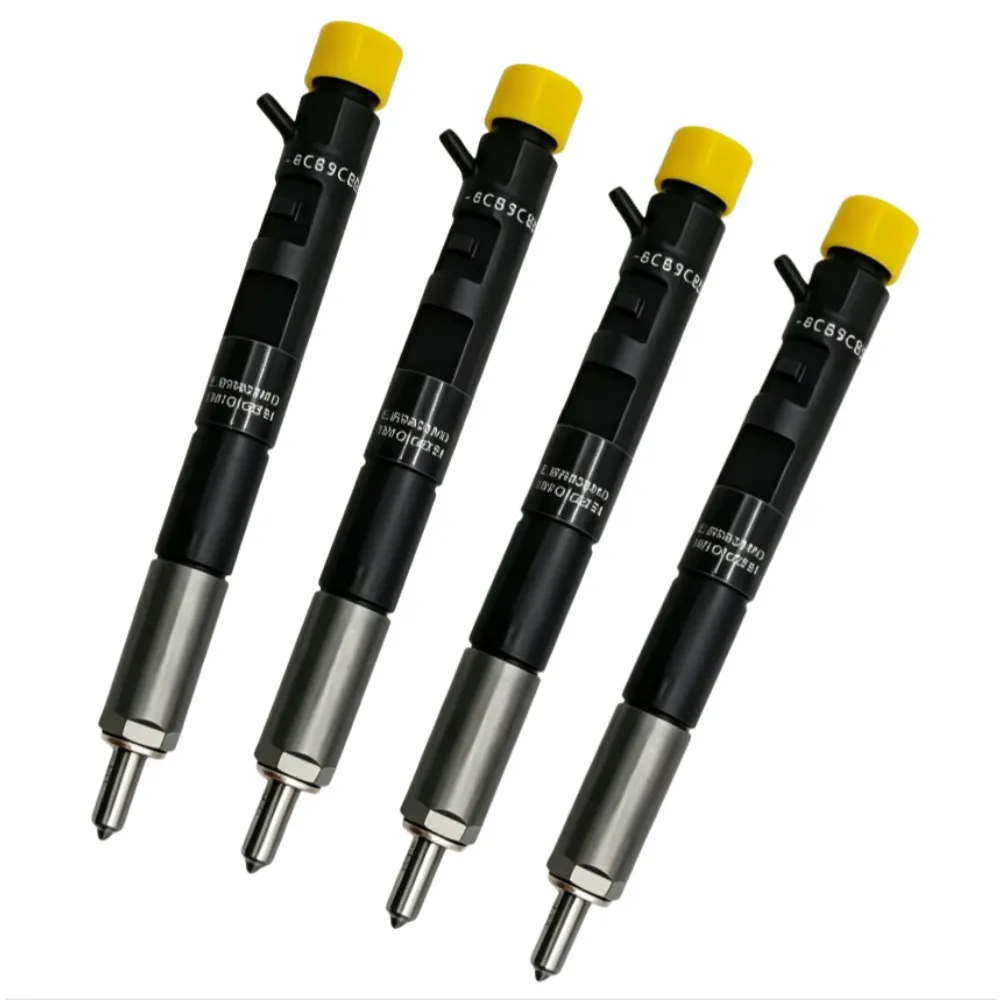 4pcs Common Rail Fuel Injector Nozzle EJBR01801Z EJBR01801A Compatible with Nissan Almera 1.5 DCi 2002-2010 Replacement
