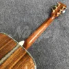 Guitarra acústica Koa de madera maciza, diapasón de ébano, 41 pulgadas, D-45 6