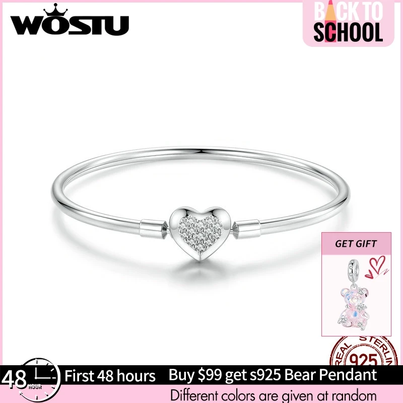 

Оригинальный браслет-подвеска в виде сердца