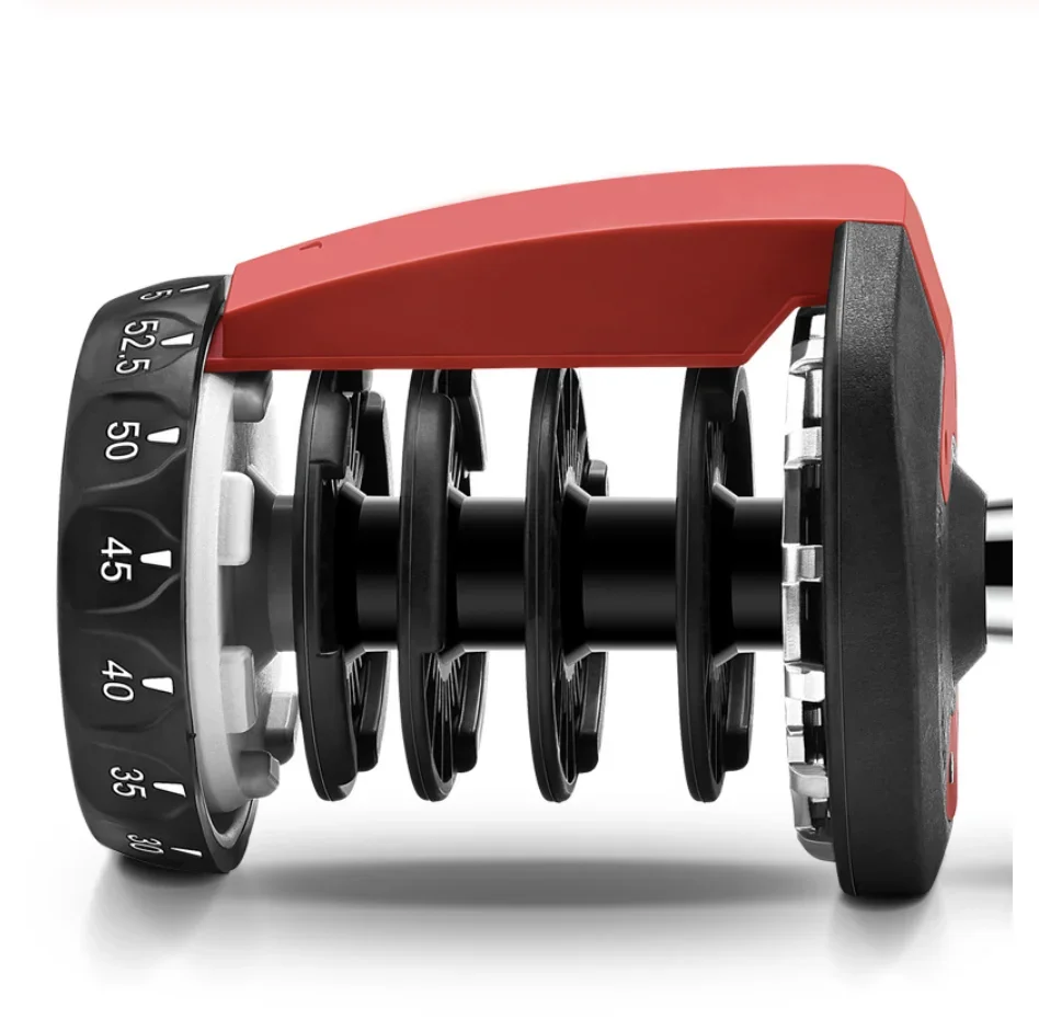 

l 24kg Home weight lifting training Fitness Equipment Custom Gym Adjustable Dumbbell