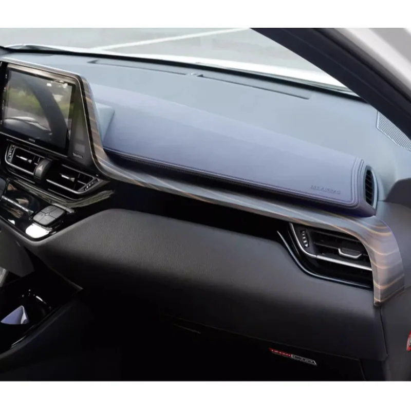 Wood color Accessories for Toyota C-HR CHR 2017-2021 Inner Door Handle Bowl Frame/Air Conditioning AC Air Outlet Cover Trim