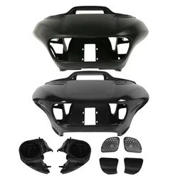 Motorcycle Inner Outer Headlight Fairing Speaker Cover Grill For Harley Road Glide FLTRX 2015-2024