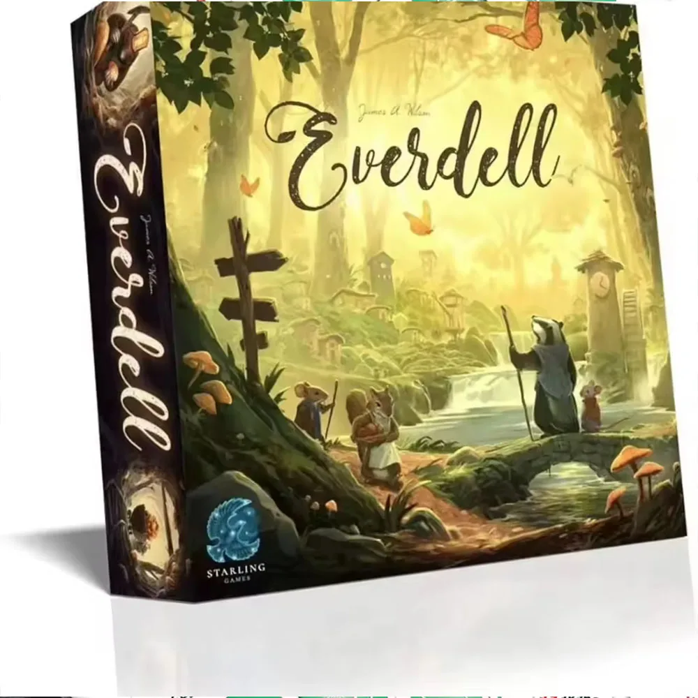 

Everdell Strategy Board Game | Forest City-Building Card Drafting | Family Game Night | 1-4 Players