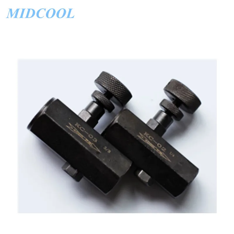 Hydraulic One-Way Throttle Valve KC-02 1/4 KC-03 3/8 KC-04 1/2 KC-06 3/4