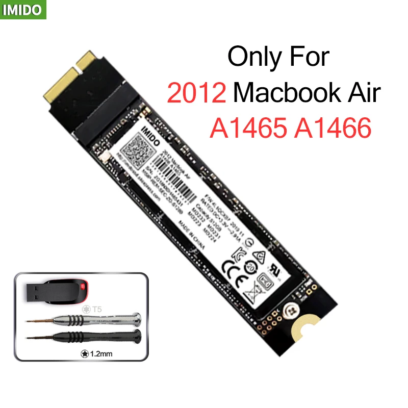 Dysk twardy Macbook SSD do laptopa 512 gb 256 gb kompatybilny z Air 2012 A1465/66 dysk o dużej pojemności Imido Store SSD
