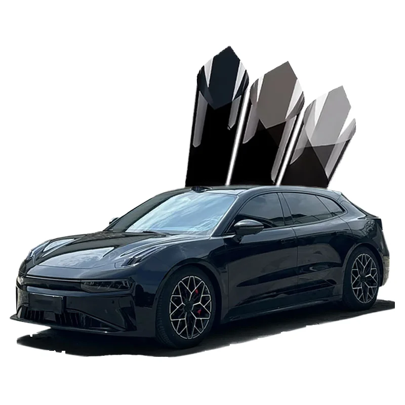 Folia samochodowa termoizolacyjna blokująca promieniowanie UV, wysokiej jakości folia do przyciemniania szyb samochodowych