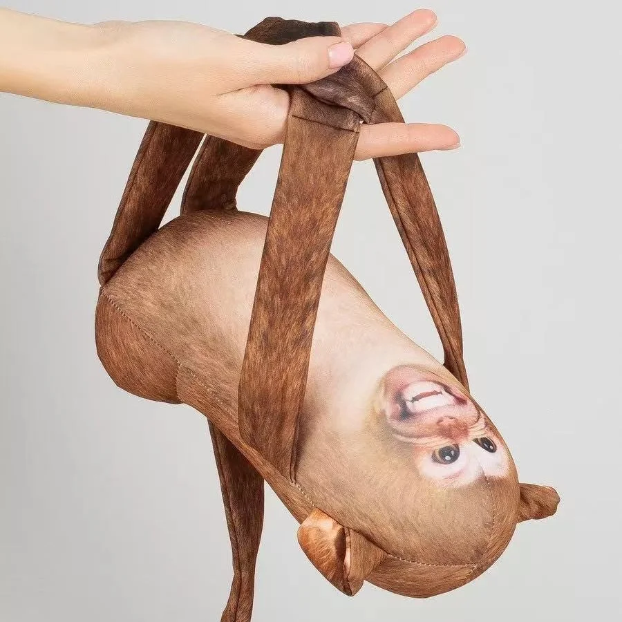 

Cartoon Punch Monkey Plush Toys Super Soft Stuffed Animals Toy Chimpanzees Soft Stuffed Backpack Room Decor Kid Birthday Gifts