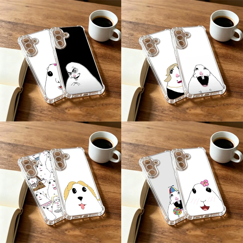 Ultra Bizarre Abstract Hamster Phone Case For Samsung A57 A37 A27 A17 A16 A26 A36 A56 A55 A35 A25 A15 Galaxy A05S A06 A07 A50 A5