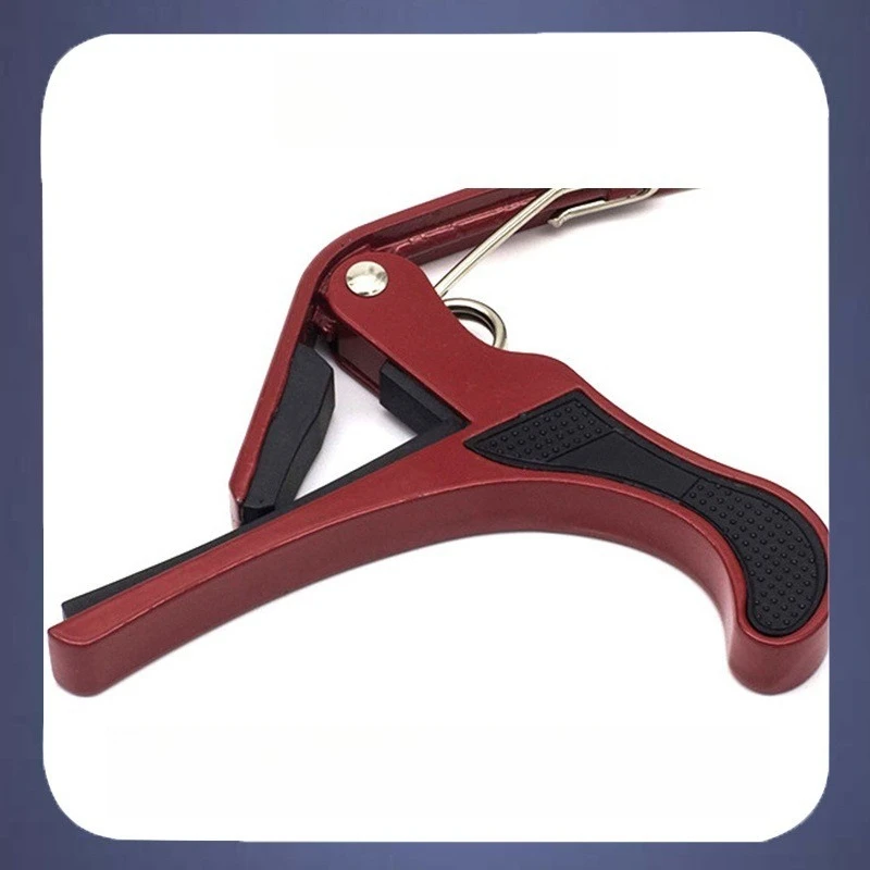 Capotraste de Metal B601 para Violão Folk e Guitarra Elétrica, Capotraste de Mão Grande, Capotraste Transpo Clip CAPO