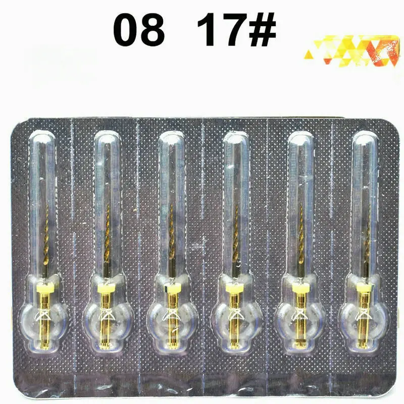 Instrumento Dental SC Pro, limas giratorias, activación por calor, endodoncia dorada, herramienta de odontología