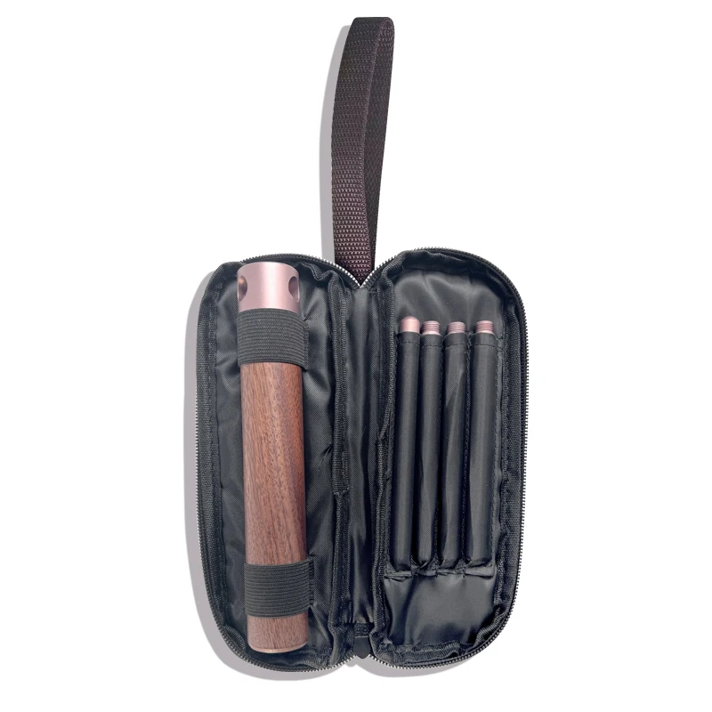 Nuevo 3200mah 2h horas de carga 4 engranajes 2.1A carga rápida 2h tiempo de carga linterna modo Sos IP64 impermeable luz ambiental de nogal