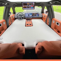 Car Inflatable Mattress for LI AUTO L9 Foldable Portable External Inflation Pump Car Inflatable Mattress for Road Trip Camping