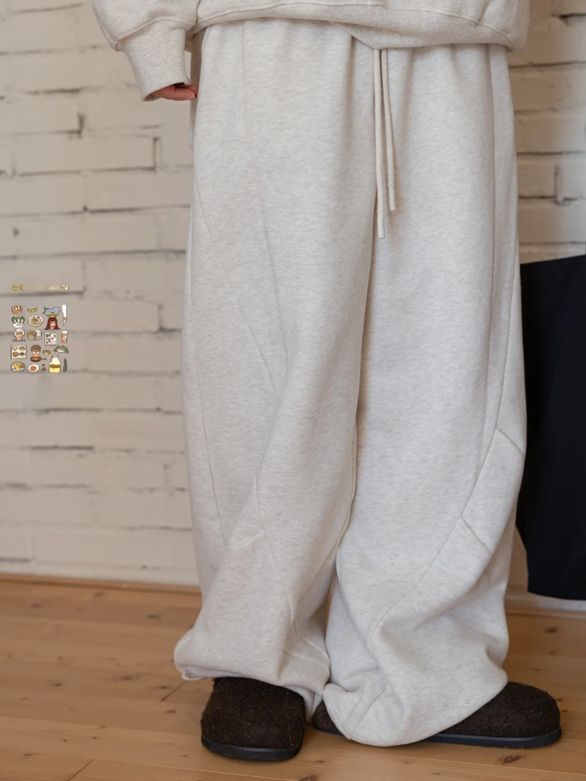 

Повседневные свободные брюки с завязками, удобные, из смесового хлопка и полиэстера, с высокой талией, прямые, для женщин