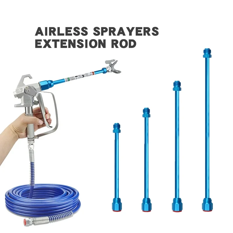 Blue Airless Paint Sprayer Gun Extension Rod For Graco Titan Wagner Airless Paint Sprayer Gun