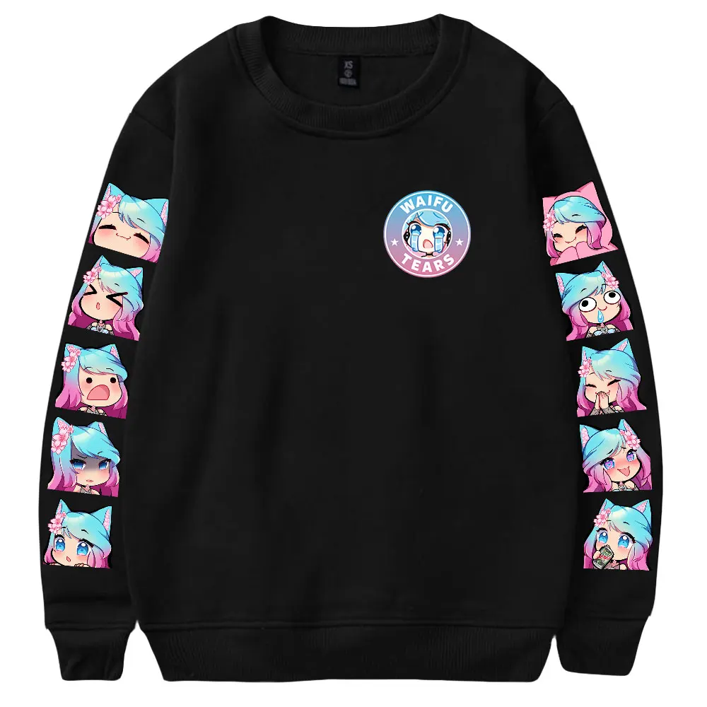 

VTuber Silvervale Anime 2023 Japan Manga Crewneck Long Sleeve Women Men Sweatshirt Harajuku Streetwear Unisex Clothes