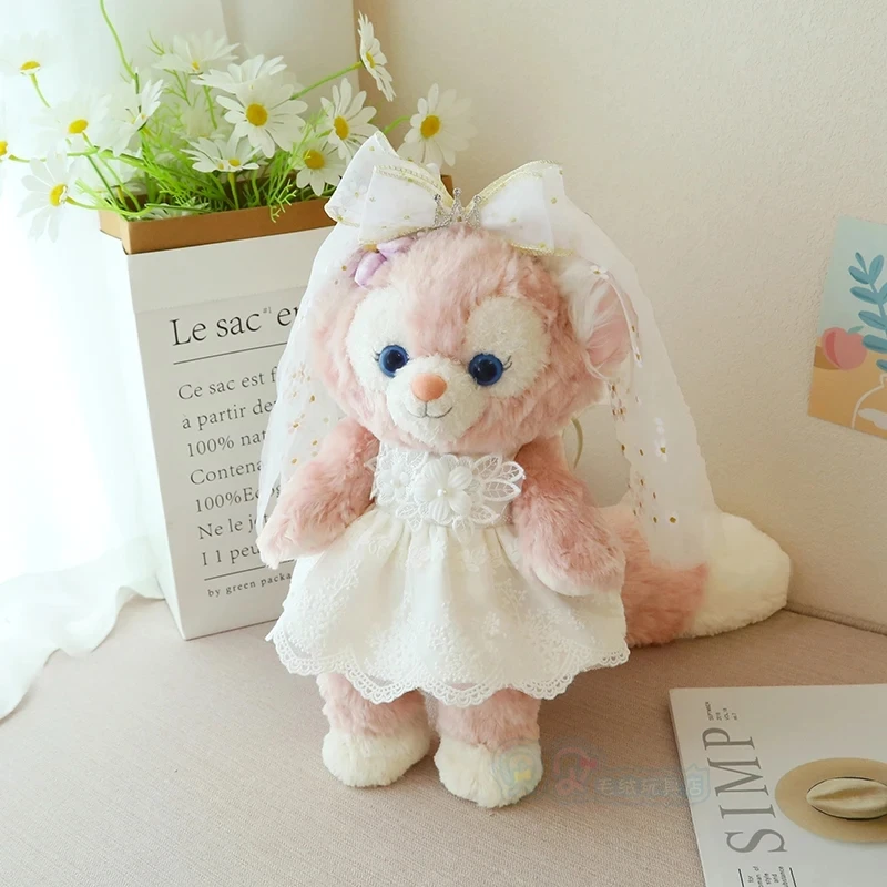 Disney Linabelle Doll Dress Wedding Dress For 50cm Star Delu Little Fox Doll Replacement Skirt Baby Clothes To Send Children Bir