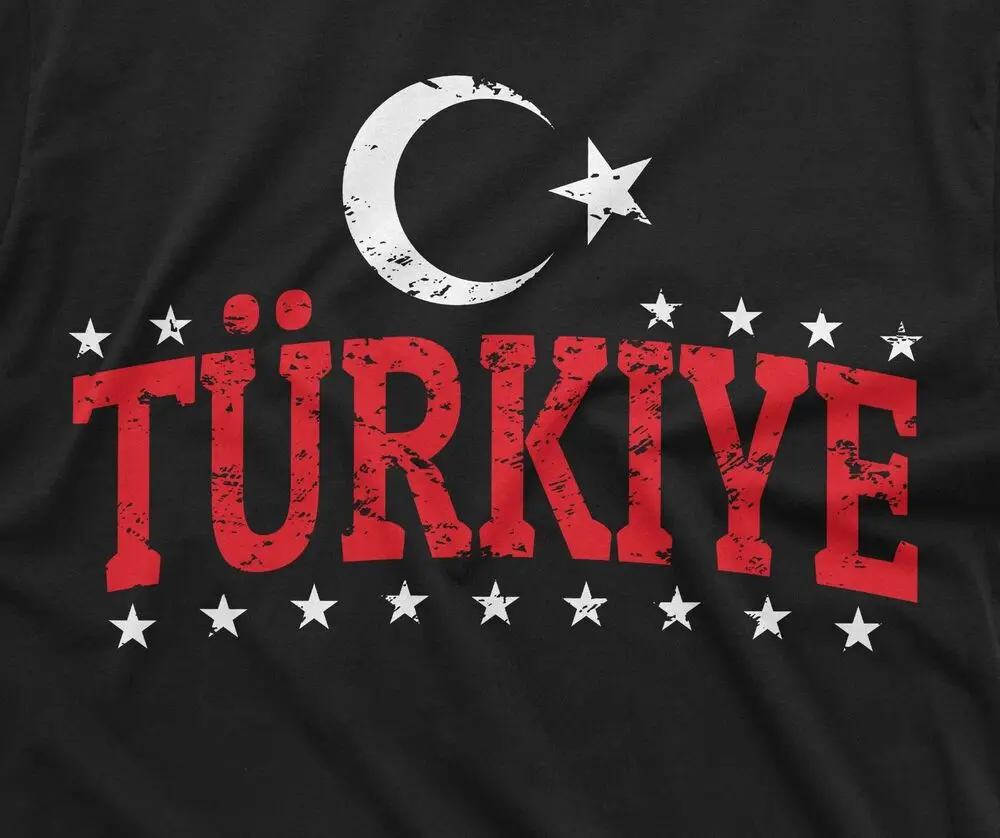 Mens Turkish Shirt Türkiye National Patriotic Flag