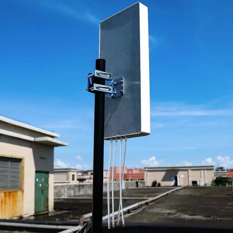 USA Best Seller 600-6000Mhz Multiband 4x4 MIMO Booster Vertical Outdoor Panel Antenna for 5G Wireless Communication
